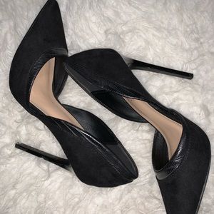 Black heels
